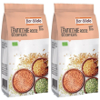 Fior di loto lenticchie piccole rosse decorticate bio set da 2 2x400 g
