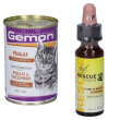 Fiori di bach rescue pet gocce + gemon senior bocconcini pollo tacchin