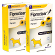 Fiproclear spot-on 4 pipette 67 mg cani