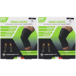 Fit therapy ginocchiera colore nero taglia m 2x1 st