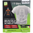 Fit therapy t-shirt dispositivo medico per dolori muscolari colore bianco taglia xxl-xxxl