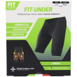 Fit therapy under pantaloncino colore nero taglia l-xl 1 pz fascia