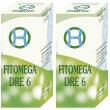 Fitomega dre 6 gocce 50 ml 2x50 ml orali
