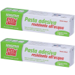 Fittydent sensitive pasta adesiva con aloe vera 40 g 2x40 g crema