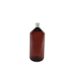 Flacone pet ambra 1lt 5 pezzi