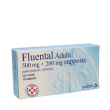 Fluental adulti 10 supposte 500mg+200mg
