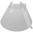 Foqus classic collare elisabetta per cani 40 cm xxxl apertura 54-66cm collo 21-26cm