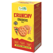 Foralle crunchy crackers pizza 5 bustine x 30 g senza olio di palma, gusto dolce salato