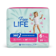 Freelife sirius 6 xl (13-18kg) pannolini assorbenti per bambini 35 pezzi