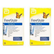 Freestyle® optium 50 strisce reattive set da 2 2x50 pz reattiv