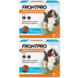 Frontpro x3 compresse masticabili, antiparassitario per cani (10-25kg)