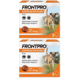 Frontpro x3 compresse masticabili, antiparassitario per cani (4-10kg)