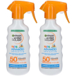 Garnier ambre solaire kids advanced sensitive spray spf 50+ 270ml 2x32