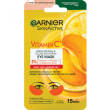 Garnier maschera tessuto occhi illuminante vitamina c 2 pezzi