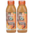 Garnier shampoo fructis hair food papaya riparatrice set da 2 2x350 ml