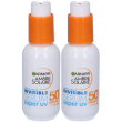Garnier siero invisibile super uv spf50+ 2x112,5 ml
