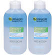 Garnier struccante sensitive, bifase, 2in1 set da 2 2x200 ml detergent