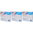 Garza compressa meds tessuto non peel open 10x10cm 12 pezzi 3x