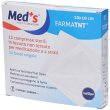 Garza compressa meds tessuto non peel open 10x10cm 12 pezzi 4x