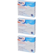 Garza compressa meds tessuto non peel open 7,5x7,5cm 12 pezzi