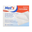 Garza f care cot 18x40 cm 12 pezzi - garze in cotone per medicazione