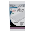 Garza silverc cot 10x10cm 50 pezzi