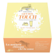 Gift box touch 1, scrub mani e crema idratante, cofanetto benessere mani 50ml - regalo per mani morbide