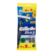 Gillette blue 3 usa & getta 4 + 2 pezzi 1 pz altro