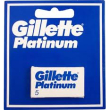 Gillette platinum lame 5 pezzi