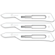 Gima lame gima inox n. 15 sterili 3x100 st