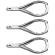 Gima taglia unghie morso angolato - 14 cm 3x1 st