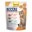 Gimborn gimcat gatto nutri pockets malt vitamin mix menta manzo salmone 150gr (bustina)