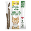 Gimborn gimcat gatto snack grain free sticks agnello pollame 4pz 20gr