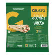 Giusto senza glutine wrap con avena 3 pezzi da 60 g