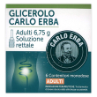 Clisteri di glicerolo camomilla e malva carlo erba adulti 6 contenitori soluzione rettale 6,75g
