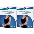 Gomitiera elastica master-aid sport taglia 2 24/28 cm 2x1 pezzi bendaggio/