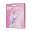 goovi frosty vibes cofanetto con rub rub away scrub viso 75 ml + feeling myself mousse detersione 100 ml