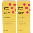 Goovi linfa donna give me detox set da 2 2x50 ml soluzione orale