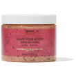 Goovi shape your booty scrub gel corpo esfoliante per pelle liscia, 350 ml