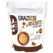 Graziosi biscuits biscotti integrali farciti con crema alla gianduia senza glutine 180 grammi