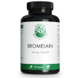 Green naturals bromelain 500 mg vegan 150 pz capsule