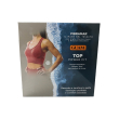 Guam top power fit in fibramar rassodante e tonificante colore rosso rubino taglia s/m