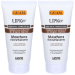 Guam® upker maschera ristrutturante capelli set da 2 2x150 ml balsamo