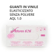 Guanti vinile s/polv m 100 pezzi