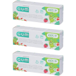 Gum kids monster dentifricio bimbi 3+ 3x50 ml