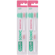 Gum sonic sensitive spazzolino batteria refill 2x1 st