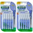 Gum® trav-ler® scovolino interdentale 0.6 mm set da 2 2x6 pz spazzolin