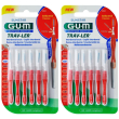 Gum® trav-ler® scovolino interdentale 0.8 mm set da 2 2x6 pz spazzolin