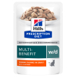 Hill's gatto diet w/d multi-benefit pollo 85gr (bustina)