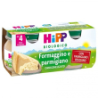 Hipp bio omogeneizzato biologico formaggino e parmigiano 2 x 80 g